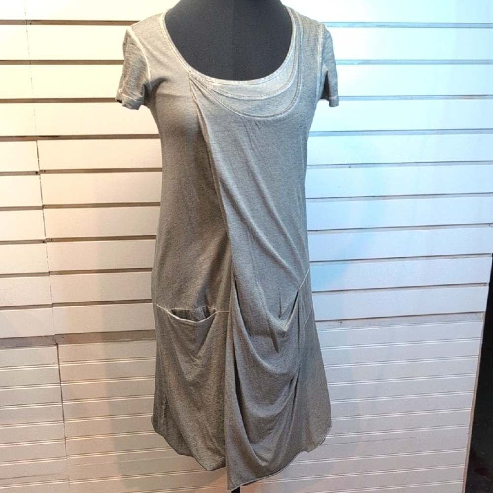 RUNDOLZ Black Label Avant Garde 100% Cotton Dress Size XS EUC